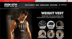 Desktop Screenshot of irongym-europe.com