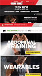 Mobile Screenshot of irongym-europe.com